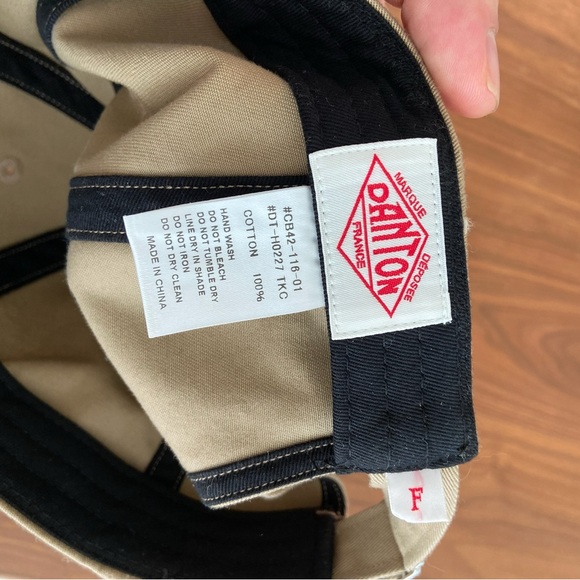 Danton Chino Cloth 6 Panel Cap - Picture 3 of 3